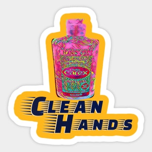 Clean Hands Sticker